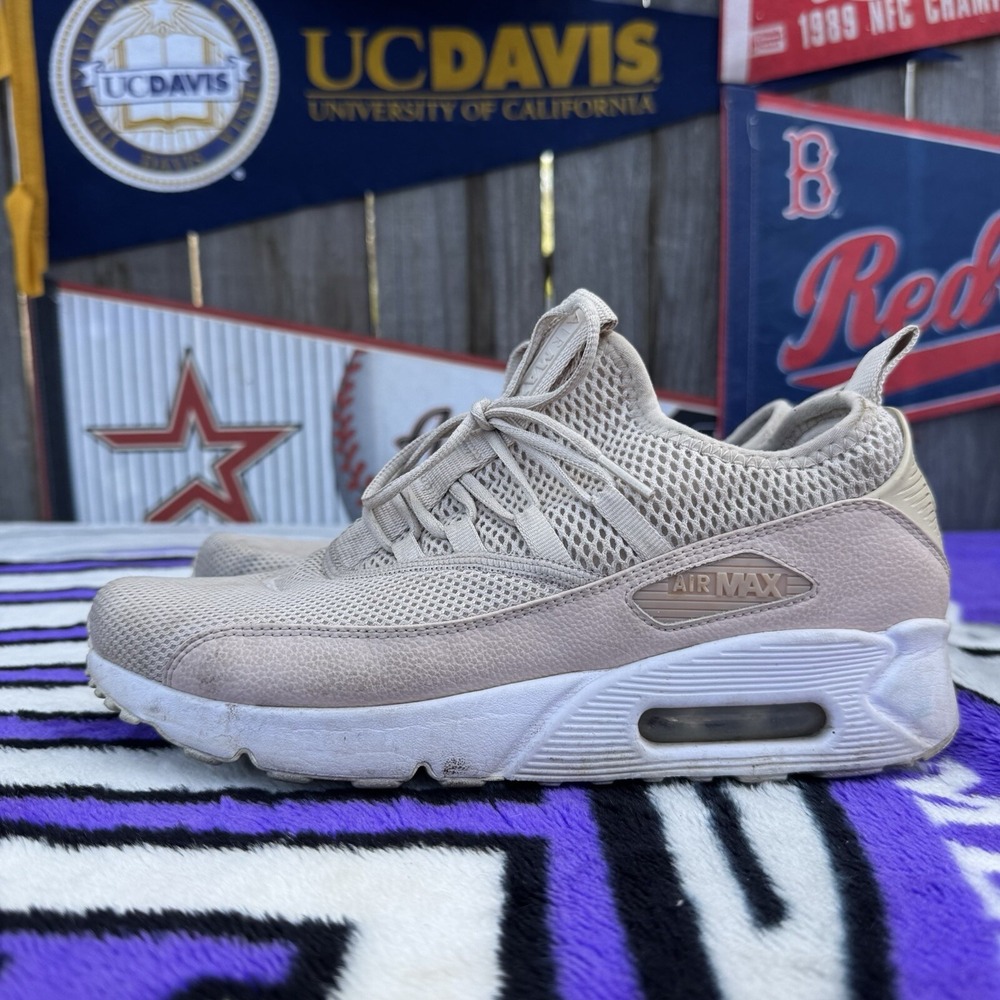 Size 8.5 - Nike Air Max 90 EZ Desert Sand Pink Athletic Shoes Women's AO1520-001